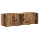 TV Cabinet Set Wall-mounted 5 pcs Old Wood Engineered Wood 3409094