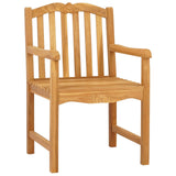 Handcarved Rose Chair 2 pcs Natural Solid Teak Wood 42030019