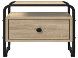 Bedside Cabinet 2 pcs Sonoma Oak 40 x 39.5 x 40 cm 8007674