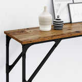 Console Table Old Wood 200 x 29 x 75 cm 871340