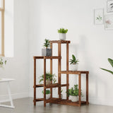 Flower Stand 62.5x61.5x101.5 cm Solid Wood Fir 362883