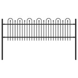 Spike Arch Fence DRONTEN Black 42030090