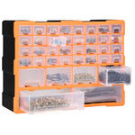 ZNTS Multi-drawer Organiser with 40 Drawers 52x16x37.5 cm 147577