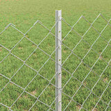 Fence and Post Silver 0.6 x 10 m Steel 3336294