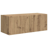 TV Cabinet Set Wall-mounted 3 pcs Artisan Oak Engineered Wood 3409023