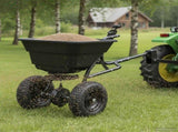 Spreader Black 53 x 108 x 74 cm PVC and Steel 42019628