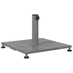 Outdoor Umbrella Base Dark grey wood look 45 x 45 x 31 cm Steel 42009945