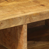 Wall-mounted TV Cabinet 60x30x19 cm Solid Rough Wood Mango 4017473