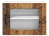 Wall Glass Cabinet PORTO Old Wood 40 x 31 x 40 cm 885201