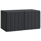 Wall-Mounted TV Cabinet Black 59.5 x 31 x 30 cm Engineered Wood 898366