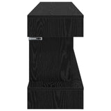 Electric Fireplace Black Oak 150 x 30 x 50 cm Engineered wood 8020785