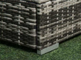 6 PC Rattan Sofa Coffee Table Set Sectional Wicker Weave Furniture for Garden Outdoor Conservatory T3398P320062