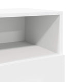 ZNTS Bedside Cabinets 2 pcs with 2 Drawers White 36x36x68 cm 858579