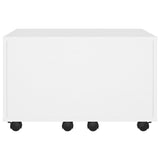 Coffee Table White 60x60x38 cm Engineered Wood 806858