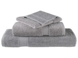 Premium Sauna Towels "SOLUND" 2 pcs Grey 80x200 cm 600 gsm 137314