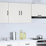 Kitchen Wall Cabinet Lucca White Engineered Wood 853827