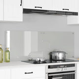 Kitchen Backsplash 2 pcs Transparent 70 x 50 cm Tempered Glass 3415531