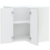 Kitchen Wall Corner Cabinet Kalmar Grey Sonoma Engineered Wood 853623