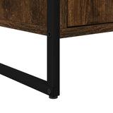 TV Cabinet Smoke Oak 140 x 36 x 49.5 cm Engineered Wood 886512