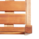 Bar Chairs 4 pcs Solid Acacia Wood 46315