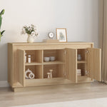 ZNTS Sideboard Sonoma Oak 102x35x55 cm Engineered Wood 831888