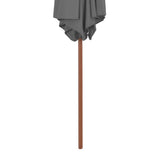 Garden Parasol Anthracite 44515