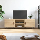 TV Cabinet Sonoma Oak 150x30x50 cm Engineered Wood 829071