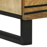 Highboard Brown 60 x 33 x 100 cm Solid mango wood 4017966