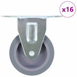 16 pcs Fixed Casters 75 mm 277828
