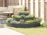 Garden Planter Anthracite 120 x 120 x 20 cm Cold-rolled Steel 873657