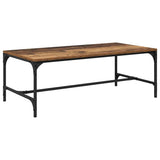 Coffee Table Old Wood 100 x 50 x 35 cm Engineered Wood 881120