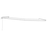 Awning Frame Manual White 450 x 350 cm Aluminium 313196