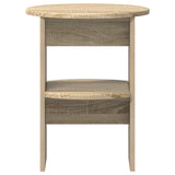 Side Cabinet 2 pcs Sonoma Oak 40 x 50 cm Engineered Wood 899821