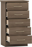 ZNTS Nevada 5 Drawer Narrow Chest 100-102-122