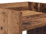Plant Stand 2 pcs Old Wood 30 x 30 x 80 cm Engineered Wood 899591