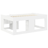 Kids'Bed Frame with Storage White 80 x 160 cm Engineered Wood 3422619