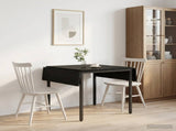 Extendable Dining Table 120 x 81.5 x 75 cm Engineered Wood 8006115