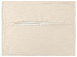 Cushion Cover 12 pcs HOUTEN Cream 40 x 40 cm Chenille Fabric 916869
