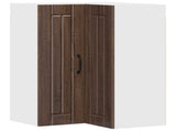 Wall Corner Cabinet LUCCA Brown Oak 57 x 57 x 80 cm 885082