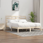 Bed Frame without Mattress Solid Wood 200x200 cm 3105815