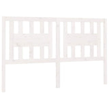 Headboard White 146x4x100 cm Solid Wood Pine 818671