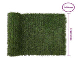 Artificial Fence Light Green 1 x 3 m PVC and Steel 42042372