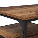 Coffee Table Old Wood 90 x 49 x 40 cm Engineered Wood 886243