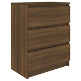 815512 Sideboard Brown Oak 60x35x76 cm Engineered Wood