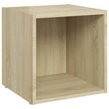 TV Cabinets 4 pcs Sonoma Oak 37x35x37 cm Engineered Wood 805509