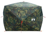 Hunting Tent Camouflage 143 x 143 x 165 cm Polyester and Steel 42028725
