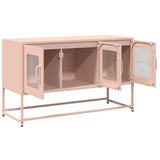 ZNTS TV Cabinet Pink 100.5x39x60.5 cm Cold-rolled Steel 853339