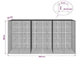 Gabion with 3.5 mm Wire and 5x5 cm Mesh 300x50x200 cm 3462384