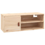 Wall Cabinets 2 pcs 80x30x30 cm Solid Wood Pine 818386