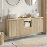 Bathroom Cabinet Set 3 pcs Sonoma Oak 49.5 x 35 x 63 cm 3405619